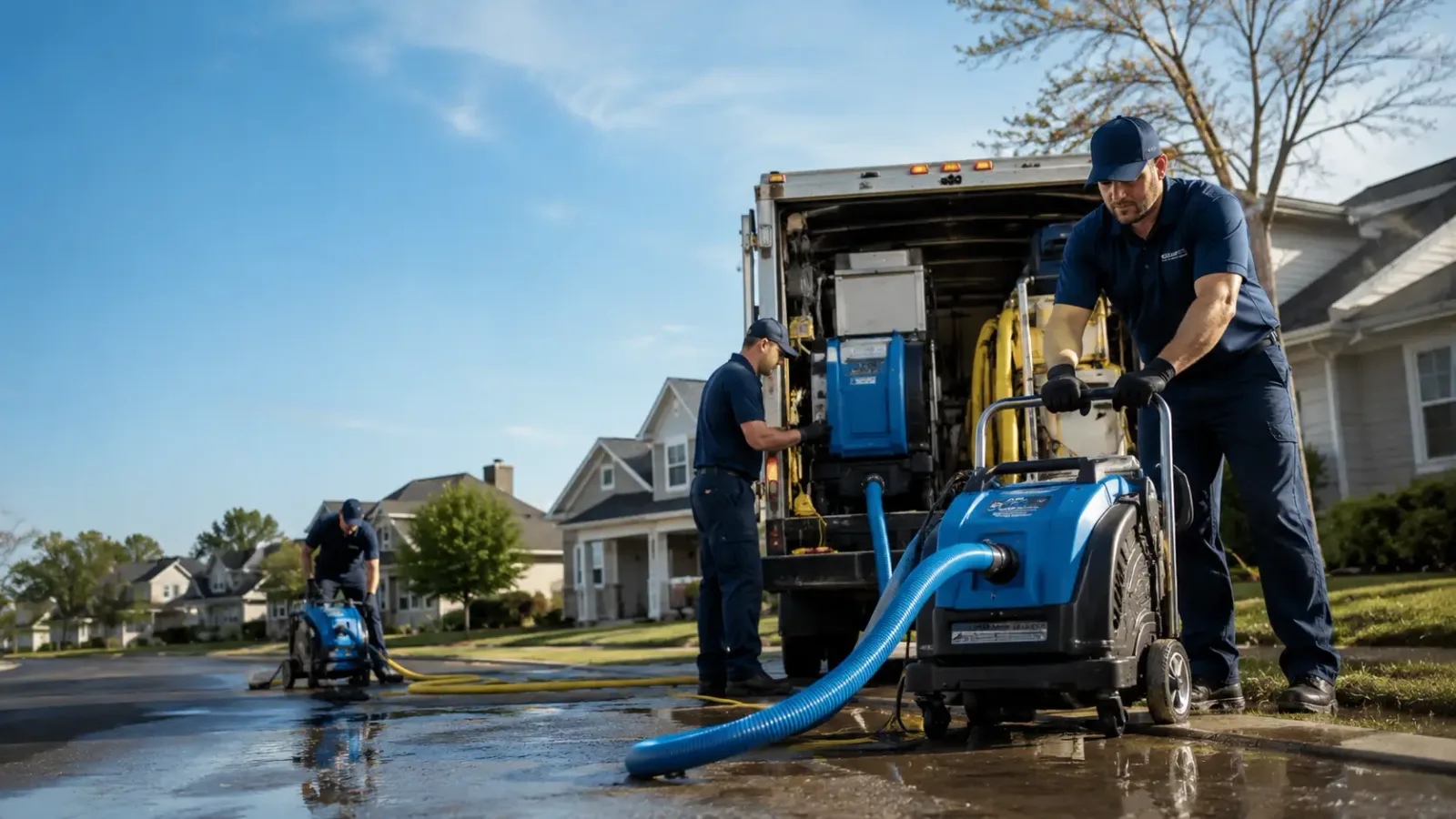 Flood Damage Cleanup in Neville, OH